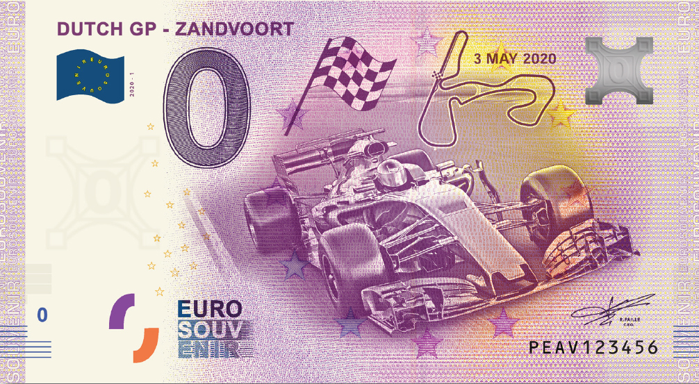 0 Euro Nederland 2020 Dutch GP Zandvoort