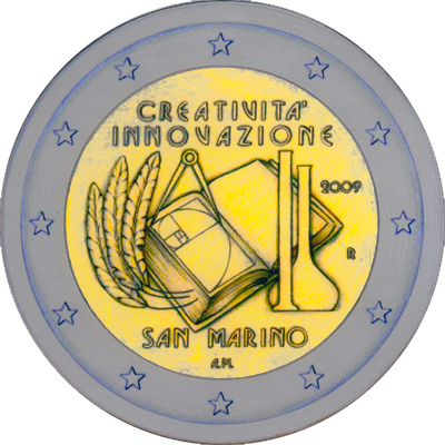 2 EURO 2009	Creativiteit en innovatie	UNC San Marino