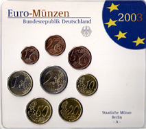 Duitsland BU set 2003A/J
