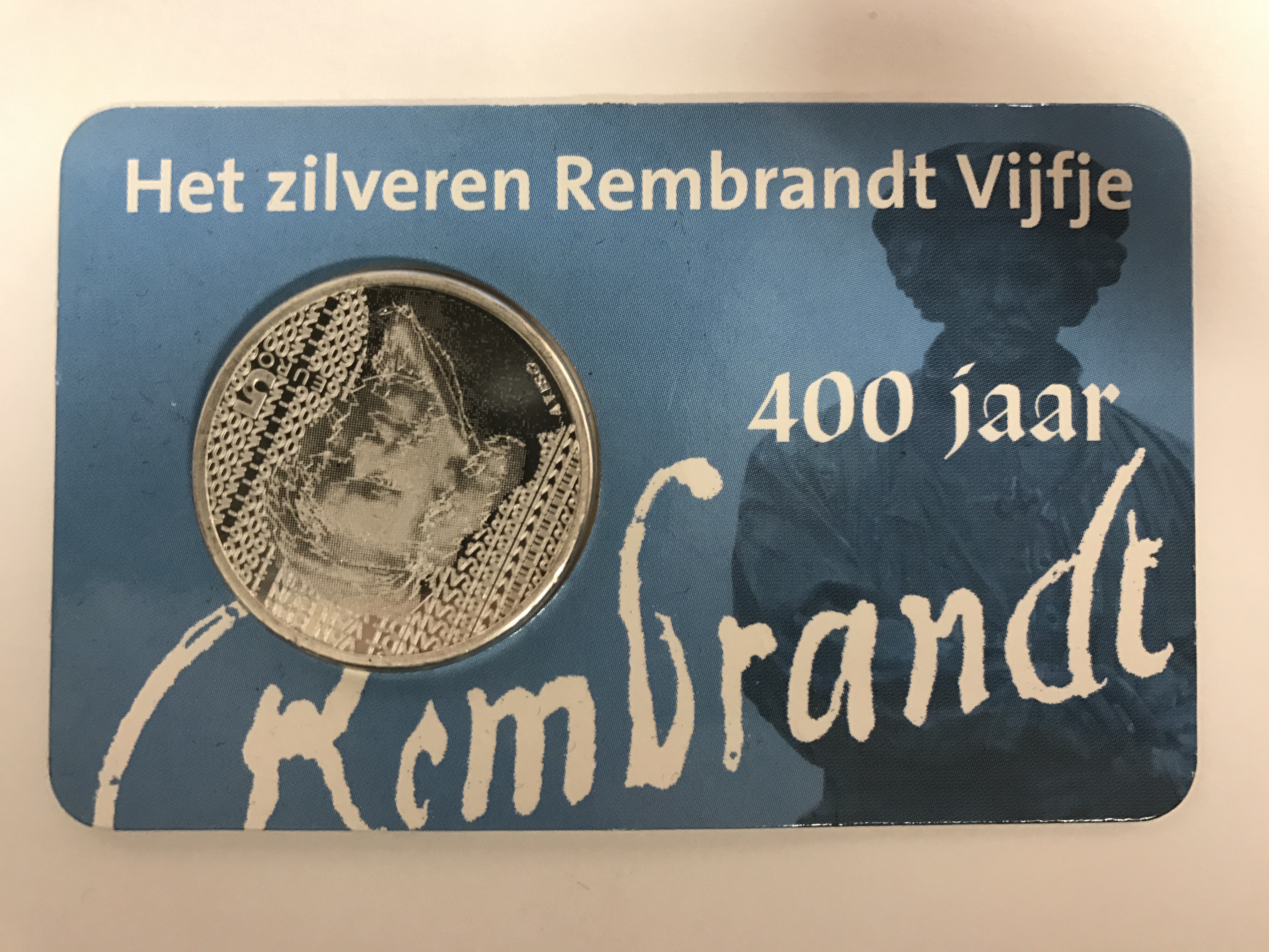 Rembrandt Vijfje 2006 coincard HNM