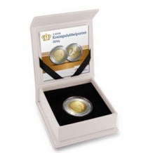 2 euro herdenkingsmunt 2014 Koningsdubbelportret proof