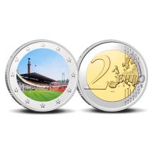 2 Euro munt Amsterdam 750-9 Olympisch Stadion