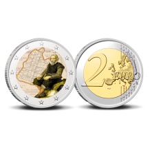 2 Euro munt kleur De Beemster