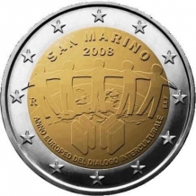 2 EURO 2008	Cultuur dialoog	UNC San Marino