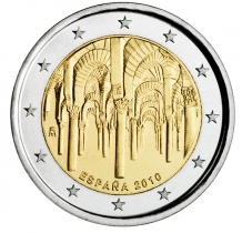 2 EURO 2010	Cordoba	UNC Spanje
