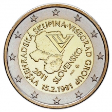 2 EURO 2011	Visegrad	UNC Slowakije