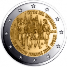 2 EURO 2012	Familiedag	UNC Vaticaan