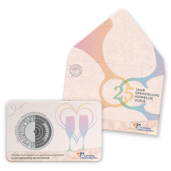 Openstelling huwelijk Vijfje 2026 Eerste Dag Uitgifte