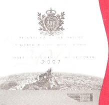 San Marino BU set 2007