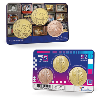 75 jaar TV – 75 cent in coincard 2026