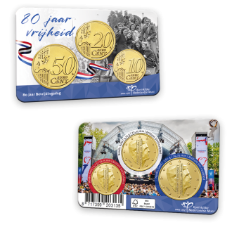 80 Jaar Bevrijdingsdag in coincard