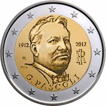 2 EURO 2012	Pascoli	UNC Italië