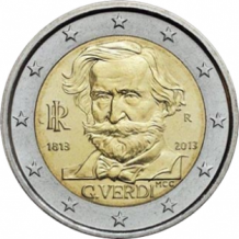 2 EURO 2013	Verdi	UNC Italië