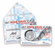 Rode Kruis Vijfje 2017 1e Dag Coincard