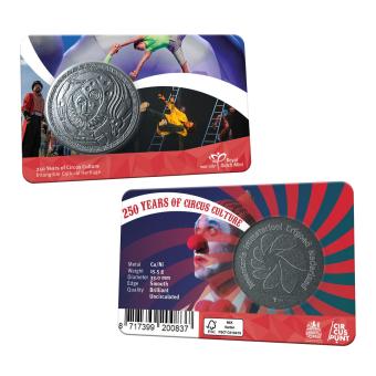 250 Jaar Circuscultuur 2020 Coincard
