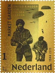 Gouden postzegel Market Garden 2019