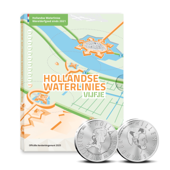 Hollandse Waterlinies Vijfje 2025 Zilver Proof