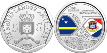 5 gulden 10 jaar status aparte 2020 unc