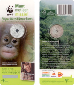 Wereld Natuur Fonds Vijfje 2011 Coincard XL UNC