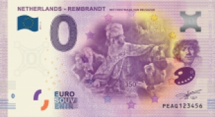 0 Euro Nederland 2019 Rembrandt Het feestmaal van Belsazar