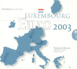 Luxemburg BU set 2003