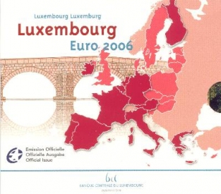 Luxemburg BU set 2006