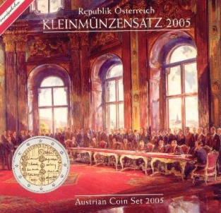 Oostenrijk BU set 2005