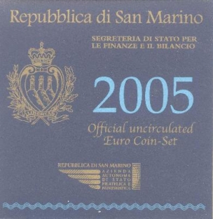 San Marino BU set 2005