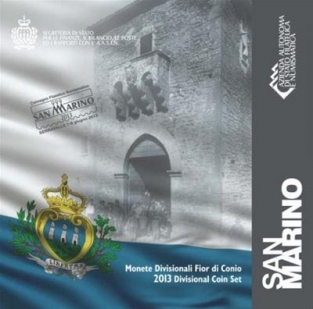 San Marino BU set 2013