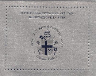 Vaticaan BU set 2003