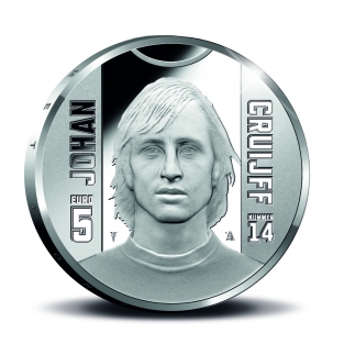 Johan Cruijff Vijfje 2017 zilver proof