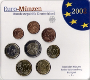 Duitsland BU set 2002A/J