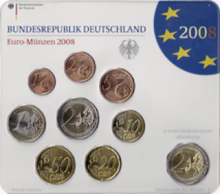 Duitsland BU set 2008A/J