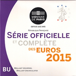 Frankrijk BU set 2015