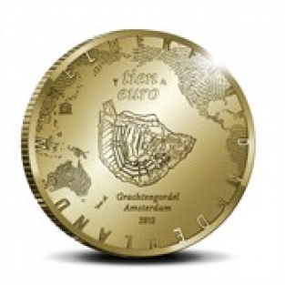 Grachtengordel Tientje 2012 Goud Proof