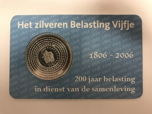 Belasting Vijfje 2006 coincard HNM