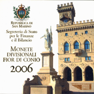 San Marino BU set 2006