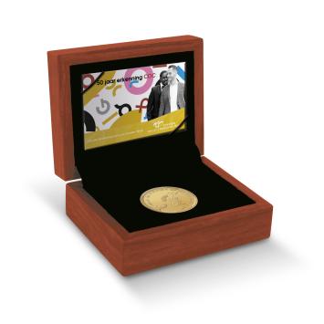 50 jaar erkenning COC Tientje 2023 goud in Proof-kwaliteit