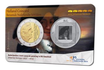 Holland Coincard 2023 zilver