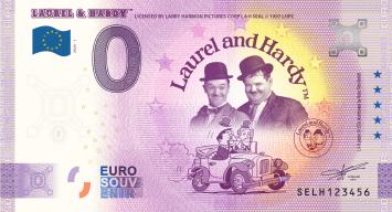 0 Euro Italie 2024 Laurel & Hardy - Car