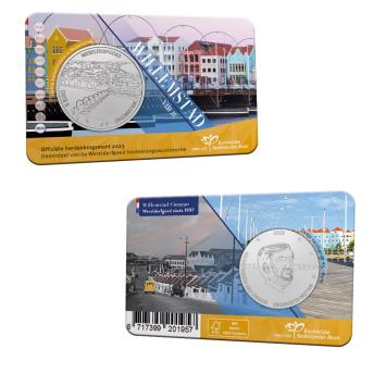 Willemstad Vijfje 2023 Coincard in UNC-kwaliteit